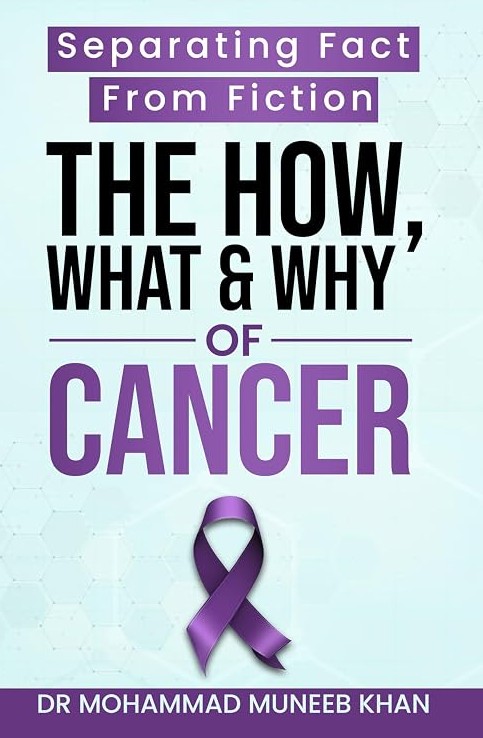 Front cover of The How, What & Why of Cancer by Dr Mohammad Muneeb Khan